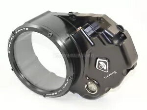 DUCABIKE CCDV03DD クリアクラッチカバー オイルバス ブラック/ブラック DUCABIKE CCDV03DD CLEAR CLUT..