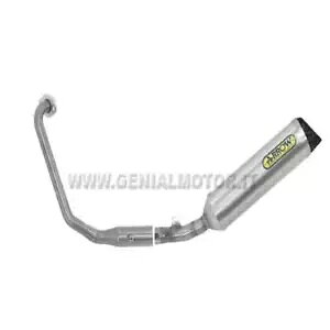 フルエキゾースト アロー サンダー アルミ ヤマハ Mt 125 2014 - 2016 Full Exhaust Arrow Thunder Alu..