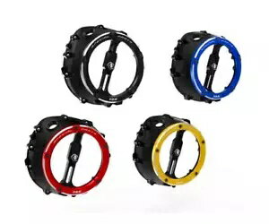 透明クラッチ蓋 オイルバス 3d-evo ブラック レッド DBK BMW M1000R 2023 2024- Transparent clutch li..