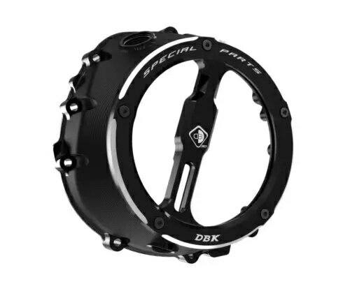 透明クラッチ蓋オイルバス 3d-evo ブラック DBK BMW S1000RR 2019 - 2024- Transparent clutch lid oil..