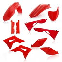 Acerbis フルプラスチックキット CR レッド #2736250227 ホンダ CRF250R/CRF450R 19-20用 Acerbis Full Plastics Kit CR Red #2736250227 for Honda CRF250R/CRF450R 19-20