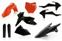Acerbis フルプラスチックキット 16 オレンジ/ブラック #2421065225 KTM Acerbis Full Plastics Kit 16 Orange/Black #2421065225 KTM