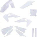 Acerbis フルプラスチックキット 20 ホワイト ハスクバーナ FC 250/FC 350/FC 450/TC 125/TC 250 Acerbis Full Plastics Kit 20 White Husqvarna FC 250/FC 350/FC 450/TC 125/TC 250