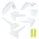 Acerbis フルプラスチックキット 19 ホワイト/イエロー ハスクバーナ TC 65 2020 Acerbis Full Plastics Kit 19 White/Yellow Husqvarna TC 65 2020