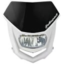 Polisport Halo LED ヘッドライト ホワイト/ブラック Polisport Halo LED Headlight White/Black(2)