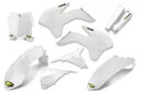 Cycra Powerflow プラスチックキット エアボックスカバー付き ホワイト #1CYC-9314-42 KTM Cycra Powerflow Plastics Kit with Air Box Cover White #1CYC-9314-42 KTM