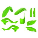 Polisport リスタイルプラスチックキット ライムグリーン カワサキ KX250 2ストローク/KX125用 Polisport Restyled Plastics Kit Lime Green for Kawasaki KX250 2-Stroke/KX125