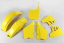 UFO プラスチックキット イエロー SUKIT398999 スズキ RM250 1989-1991用 UFO Plastics Kit Yellow SUKIT398999 for Suzuki RM250 1989-1991