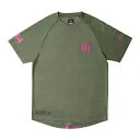 Muc-Off ライダー SS メンズ ジャージ - 半袖 - グリーン - S 20371 Muc-Off Riders SS Men's Jersey - ...