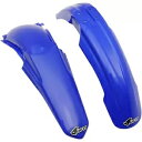 UFO プラスチック フロントおよびリア MX フェンダー キット - ブルー YAFK301-999 UFO Plastics Front and Rear MX Fender Kit - Blue YAFK301-999