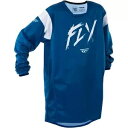 フライ レーシング ユース キネティック ストーク ジャージ - ネイビー/ホワイト - S 378-526YS Fly Racing Youth Kineti...
