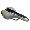 コンフォート レース ジェル バイク サドル 270 x 140mm - ユニセックス - ブラック/グレー SS4000 Comfort Race Gel Bike Saddle 270 x 140mm - Unisex - Black/Grey SS4000