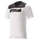 アルパインスターズ ドロップ 4.0 半袖ジャージ - ホワイト/ブラック - L 1766220-21-LG Alpinestars Drop 4.0 Sho...