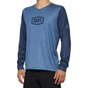 100% メンズ エアマティック 長袖ジャージ スレート ブルー、L 40019-00017 100% Men's Airmatic Long Sleeve J...