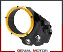 DUCABIKE BLACK GOLD オイルバスクラッチカバー 3D-Evo Ducati DIAVEL 1260 2019 - 2022- DUCABIKE BLACK GOLD oil bath clutch cover 3D-Evo Ducati DIAVEL 1260 2019 - 2022-