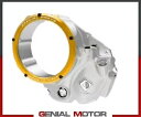 3D-Evo オイルバス クラッチ カバー DUCABIKE シルバー-ゴールド Ducati MTS 1200 DVT 2015 - 2018- 3D-Evo oil bath clutch cover DUCABIKE SILVER-GOLD Ducati MTS 1200 DVT 2015 - 2018-