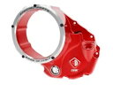 クリアクラッチカバー ?lbad red sil dcabike Ducati Monster 821 2018 - 2020 AE0- Clear clutc...