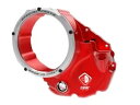 クラッチ カバー ?lbad red sil dcabike Ducati スポーツ ツーリング St3 2003 - 2007 AE2- Clutch cov...