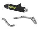 フルエキゾースト カット アロー サンダー Akn アルミ ブラック ホンダ CRF 300 L 2021 - 2023 Full Exhaust Kat Ar...