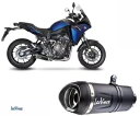 フルエキゾースト システム Leovence 公認 BLACK YAMAHA TRACER 7 GT 2020 - 2023 Full Exhaust System Leovince homologated BLACK YAMAHA TRACER 7 GT 2020 - 2023