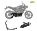 フルエキゾースト Arrow Rebel アルミエンドキャップ Alu N ヤマハ XSR 700 2021 - 2023 Full Exhaust Arrow...