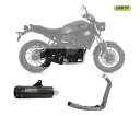 フルエキゾースト アロー ダークアルミニウム エンドキャップ All N Yamaha XSR 700 2021 - 2023 Full Exhaust Arr...