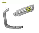 フルエキゾースト Kat Arrow T スチールエンドキャップ Alu Yamaha Mt 07 2021 - 2023 Full Exhaust Kat A...