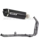 フルエキゾースト アロー承認カーボン ホンダ CBR 500 R 2019 - 2020用 Full Exhaust Arrow Approved Carbon...