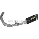 フルエキゾースト アローS サンダーブラック ヤマハ Xj6 ディバージョン 2009 - 2015 Full Exhaust Arrow S Thunder Black Yamaha Xj6 Diversion 2009 - 2015
