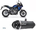 フルエキゾーストシステム Leovince 公認カーボン ヤマハ TRACER 7 GT 2020 - 2023 Full Exhaust System Leo...