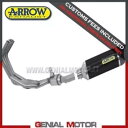 フルエキゾースト アロー ストリート シンナー AKN アルミ ブラック ヤマハ Xj6 ディバージョン 2009 - 2015 Full Exhaust Arrow Street Thiner AKN Alu Black Yamaha Xj6 Diversion 2009 - 2015