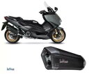 フルエキゾーストシステム Leovince 公認 LV-12 ブラック ヤマハ TMAX 560 2020 - 2021 Full Exhaust System Leovince homologated LV-12 BLACK YAMAHA TMAX 560 2020 - 2021