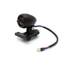 ブラックレトロ LED ブレーキ照明アヒルテール照明ブラケットオートバイオールドスクール Black Retro LED Brake Lighting Duck Tail Lighting Bracket Motorcycle Old School(2)