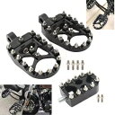 ワイドフットペグ MX スタイルシフターペグハーレーソフテイルファットボーイスポーツスター XL ボバー用 Wide Footpegs MX Style Shifter Peg For Harley Softail Fatboy Sportster XL Bobber