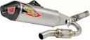 Pro Circuit Ti-6 Pro フルエキゾーストシステム CF エンドキャップ付き カワサキ KX250F 09-16 に適合 Pro Circuit...