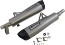 アクラポビッチ デュアル スリップオン マフラー チタン/ブラック チタン トライアンフ ボンネビル Akrapovic Dual Slip-On Mufflers Titanium/Black Titanium Triumph Bonneville(2)