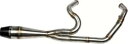 Sawicki Speed Shop 2-into-1 Shorty フルエキゾーストシステム ブラッシュド #930-01208 Sawicki Speed ...