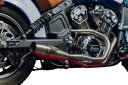 Sawicki Speed Shop 2-into-1 ショーティー キャノン フルエキゾースト システム ブラッシュド #930-01363 Sawicki ...