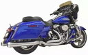 バサーニがメガホンマフラー付きトゥルーデュアルの下で降板 S/S #1F66SS Bassani Stepped Down Under True Duals w...