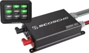 Scosche Industries M8RIX 8 チャンネル アクセサリ スイッチャー Scosche Industries M8RIX 8-Channel Accessory Switcher