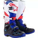 アルパインスターズ テック 7 '14 メンズ MX オフロード ブーツ ブラック/ブルー/レッド/ホワイト Alpinestars Tech 7 '14 Me...