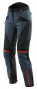Dainese Tempest 3 D-Dry レディース テキスタイル オートバイ パンツ エボニー/ラバ レッド Dainese Tempest 3 D-D...