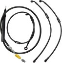 LA チョッパーズ ミッドナイト スタンダード ケーブル キット 15 インチ〜17 インチ バー用 (LA-8157KT-16M) LA Choppers M...