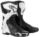 Alpinestars SMX-6 V3 メンズ ベント オートバイ ブーツ ホワイト/ブラック Alpinestars SMX-6 V3 Mens Vente...