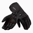 Rev'It Liberty H2O レディース ヒーター付きオートバイ グローブ ブラック Rev'It Liberty H2O Womens Heated ...