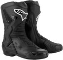 Alpinestars Stella SMX-6 V3 レディース ベント付きオートバイ ブーツ ブラック Alpinestars Stella SMX-6 V...