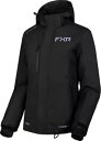 FXR フレッシュ レディース スノー ジャケット ブラック/ライラック FXR Fresh Womens Snow Jacket Black/Lilac