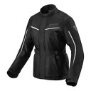Rev'It Voltiac 2 レディース テキスタイル モーターサイクル ジャケット ブラック/シルバー Rev'It Voltiac 2 Womens T...
