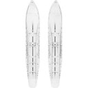 Slydog Attack ホワイト プラスチック スノーモービル スキー (ATKSOLWHT) Slydog Attack White Plastic Snowmobile Skis (ATKSOLWHT)