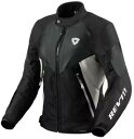 Rev'It Control H2O レディース テキスタイル モーターサイクル ジャケット ブラック/シルバー Rev'It Control H2O Wome...